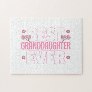 Beste kleindochter ooit - Cherry Blossoms Legpuzzel