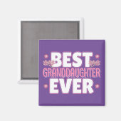 Beste kleindochter ooit - Cherry Blossoms Magneet (Voorkant / Achterkant)