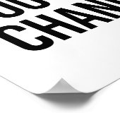 Beste klimaat, je hebt verandering - Pro-Science - Poster (Hoek)