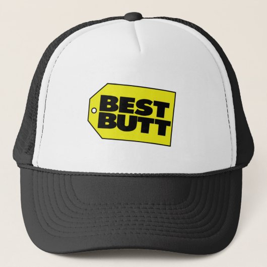 Beste knop trucker pet (Voorkant)