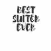 Beste koffer sticker (Voorkant)