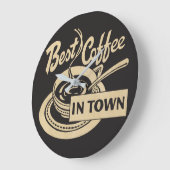 Beste koffie in de stad grote klok (Hoek)