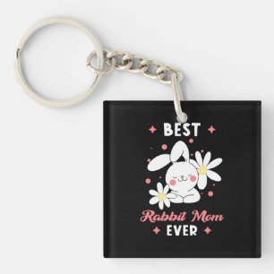 Beste konijnenmam ooit sleutelhanger