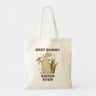Beste Konijnenzus Ooit Konijnenliefhebbers Cute Ko Tote Bag