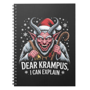 Beste Krampus, ik kan de kerstman uitleggen Notitieboek