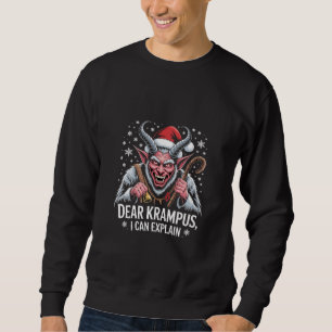 Beste Krampus ik kan Kerstmis Sint Nicolaas uitleg Trui