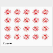 Beste kwaliteit ronde sticker (Vel)