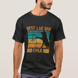 Beste Lab Dad Ooit Hondenliefhebber Vaderdag Gift T-shirt