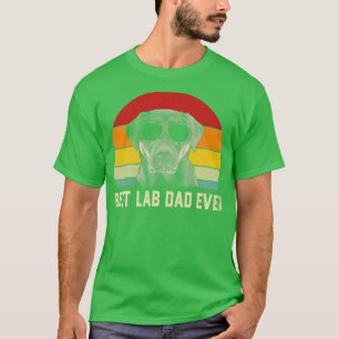 beste lab vader ooit zwarte labrador vader vaders  t-shirt