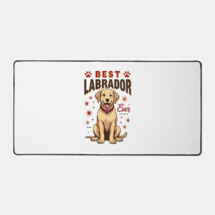 Beste Labrador-ouder ooit Vintage Labrador Retriev Bureaumat