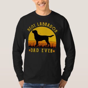 Beste labrador papa ooit papa grafisch labrador ho t-shirt