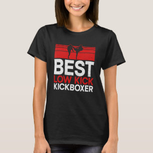 Beste Lage Kickbokser Materiaal Kunst Kickboksen T-shirt