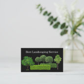 Beste Landschapsarchitectuur & Topiary-services Visitekaartje (Staand voorkant)