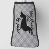 Beste lange teckel papa van Par Putter Head Hoesje Golfheadcover (Draai 90)