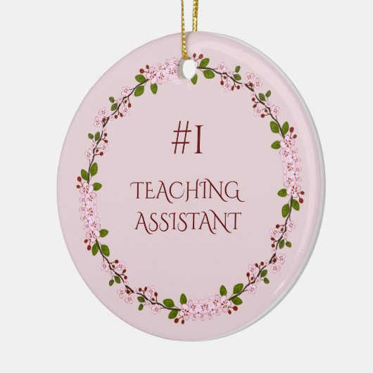 Beste leerassistent keramisch ornament (Links)