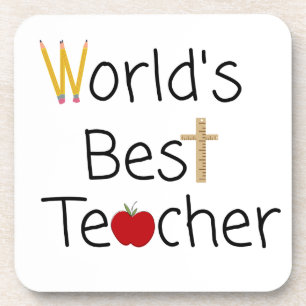 Beste leerlingenschoolvoorraad ter wereld bier onderzetter