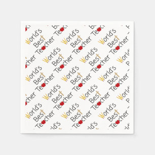 Beste leerlingenschoolvoorraad ter wereld servet