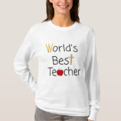 Beste leerlingenschoolvoorraad ter wereld t-shirt (Voorkant)