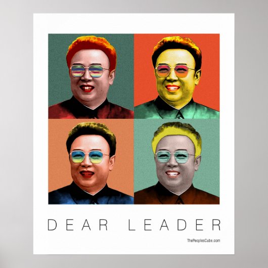 Beste leider Kim Jong Il Poster (Voorkant)