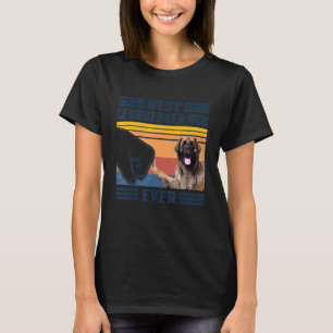 Beste Leonberger mam ooit hond moeder moeders T-shirt