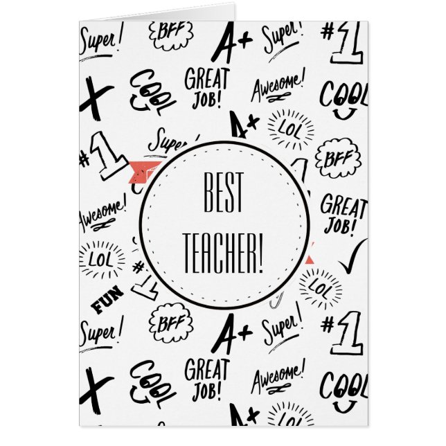 Beste leraar (Voorkant)