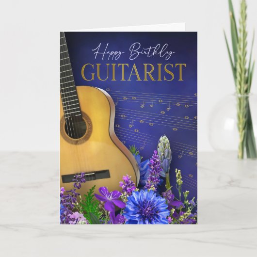 Beste leraar bloemengroet kaart (Voorkant)