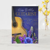 Beste leraar bloemengroet kaart (Gele Bloem)