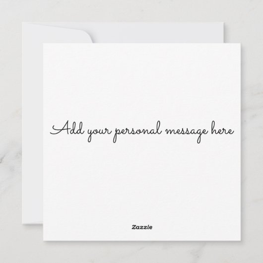 Beste leraar feestdagenkaart (Achterkant)