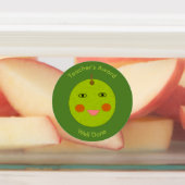 Beste Leraar Happy Apple Aangepaste Prijs Labels (Aangebracht)
