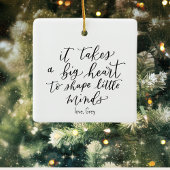 BESTE LERAAR OOIT aangepast Ornament