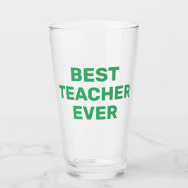 Beste leraar ooit bier pint glas
