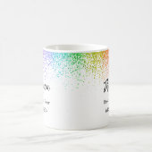 Beste leraar ooit Glitter Mok (Center)