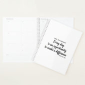 Beste leraar ooit Hartelijk dank Typografie Person Planner (Display)
