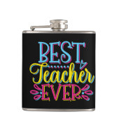 Beste leraar ooit heupfles (Voorkant)