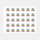 Beste leraar ooit labels (Vel)