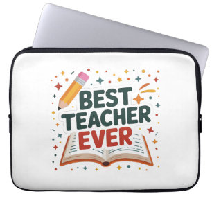 Beste leraar ooit laptop sleeve