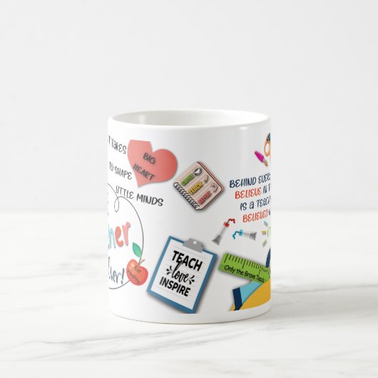 beste leraar ooit magische mok (Center)