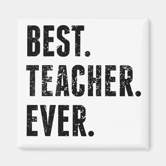 Beste leraar ooit magneet (Voorkant)