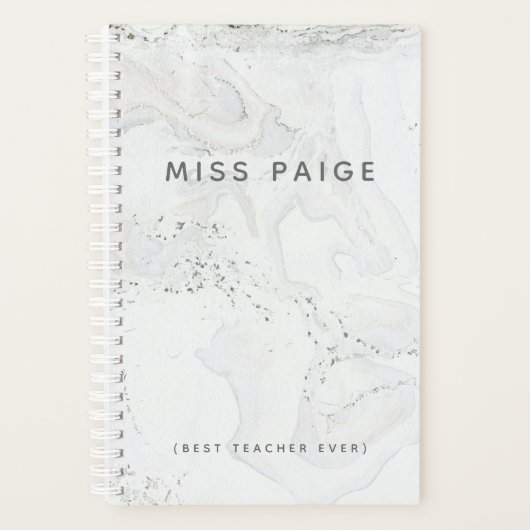 (BESTE LERAAR OOIT) MARBLE PLANNER (Voorkant)