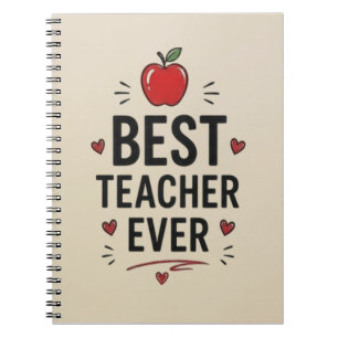 Beste Leraar Ooit Notitieboek