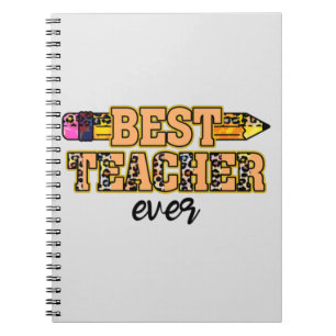 Beste leraar ooit notitieboek