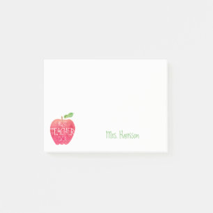Beste leraar ooit persoonlijke schoolApple Post-it® Notes