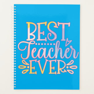 Beste leraar ooit planner