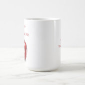 Beste leraar ooit Red Apple | Lerarengift Koffiemok (Center)