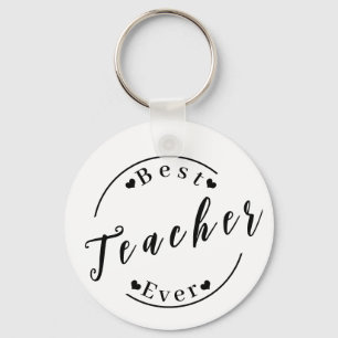 Beste leraar ooit sleutelhanger
