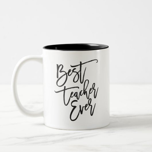 Beste leraar ooit stijlvolle Mok voor script (Links)