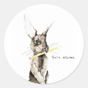 Beste Leraar Ronde Sticker