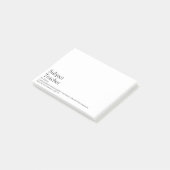 Beste Leraar Ter Wereld Definitie Post-it® Notes (Schuin)