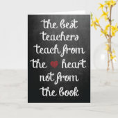 Beste leraren kaart (Gele Bloem)