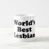 Beste lesbiennes ter wereld koffiemok (Center)